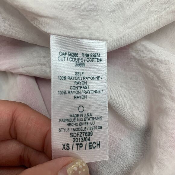 Splendid Geo Pattern Cami Dress Womens XS Extra Small Lined Adjustable Straps - Picture 11 of 16